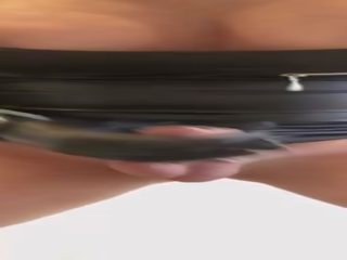 Ts mélisse charme une pov latex masturbation