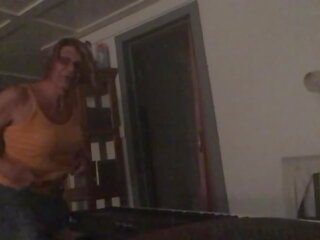 TS Traci Ann Topless piano Say You Love Me ❤️