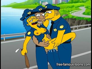 Simpsons likainen klipsi parodia