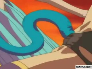 Hentai studentessa scopata da tentacoli