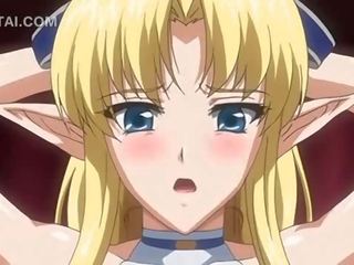 Exceptional blondin animen fairy fitta slog hårdporr