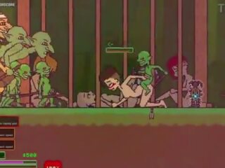 Captivity &vert; faza 3 &vert; nag ženska survivor fights ji način skozi concupiscent goblins vendar fails in dobi zajebal težko požiranju liters od prihajanje &vert; hentai igra gameplay p3