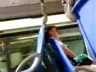 Prick flashing to exciting woman in the awtobus