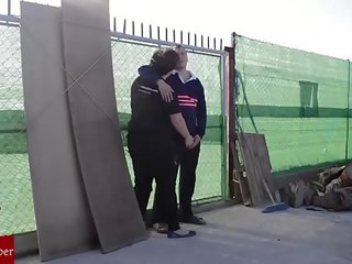 Qirje si the dogs në një publike vend me një spycam voyeur.cri075