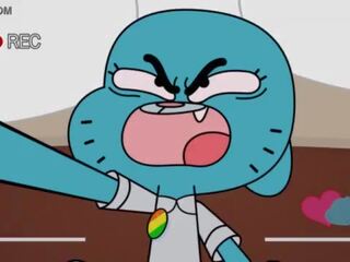 Nicole watterson mendapat pounded&excl; - bukan main dunia dari gumball