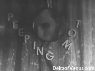 De epoca sex clamă 1950s - voieur la dracu - peeping tom