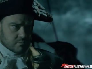 Pirate medžiotojas shay jordan šiurkštus tris kartus