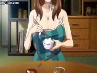 Anime milf su didelis papai gauna įkeisto