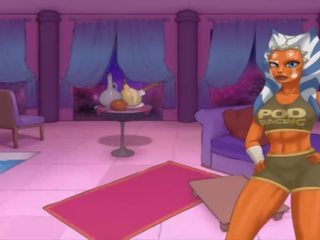 Estrela wars laranja trainer parte 31 cosplay estrondo smashing xxx alienígena meninas