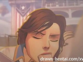 Bioshock infinite hentai - wake opp kjønn klipp film fra elizabeth