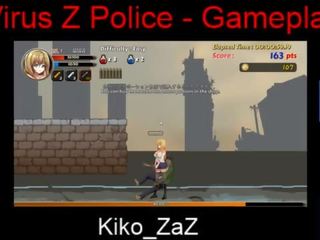 Virus z αστυνομία νεαρός - gameplay