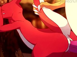 Pokemon hentai/rule34 קומפילציה & gifs!