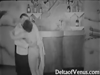 Autentický vintáž špinavé video 1930s - ffm trojka