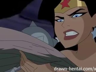 Justice league hentaï - deux poussins pour batman membre
