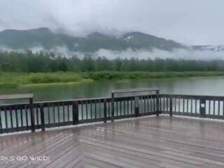 Ficken bei ein privat lake im alaska