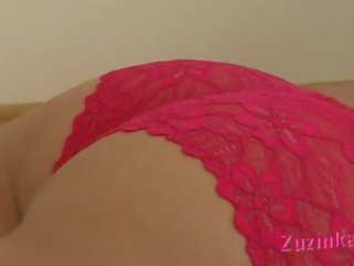 Best looking brunette feature gets naked infront of cam