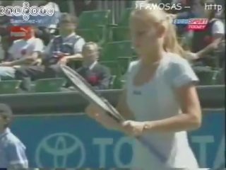 Jelena dokic oops downblouse güzel