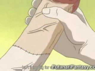 Hentai futanari 2 fötter pecker